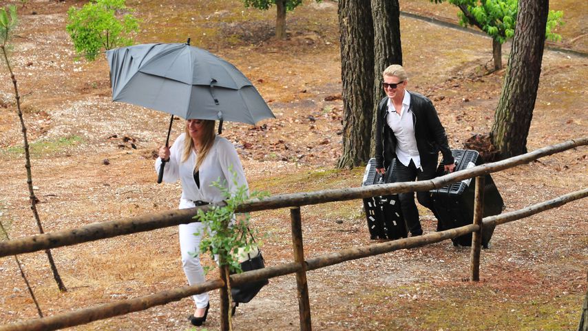 Yvonne König und Markus Mörl beim Einzug ins Sommerhaus der Stars