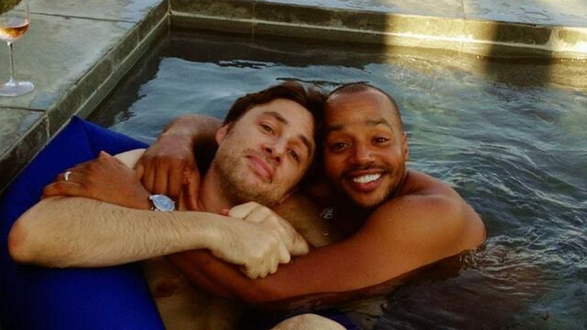 Zach Braff und Donald Faison