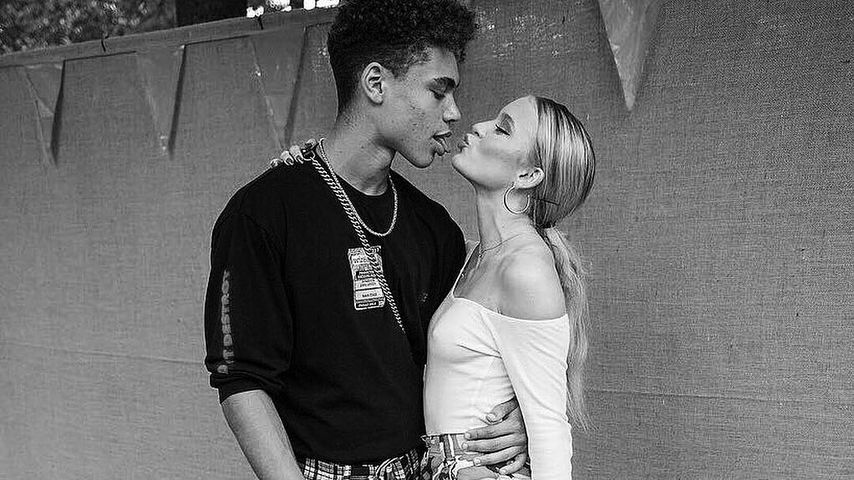 Zara Larsson mit ihrem Freund