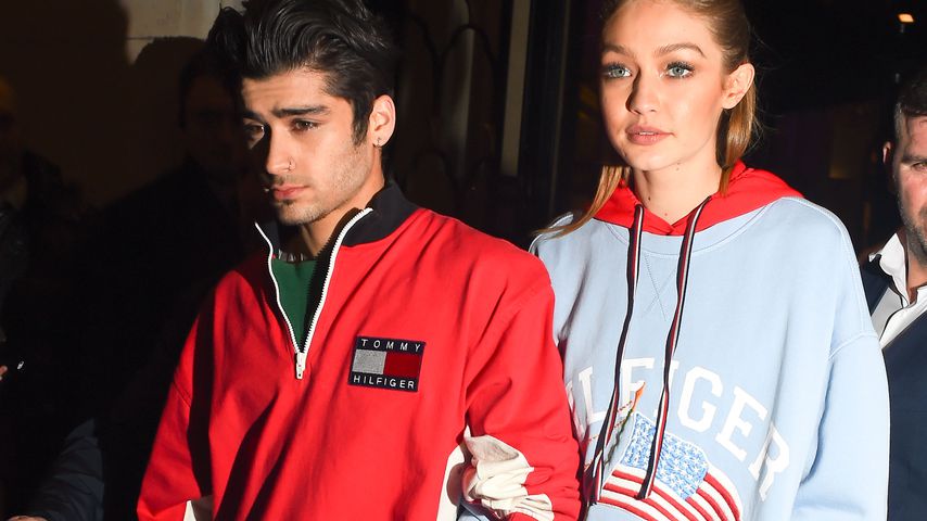 Zayn und Gigi Hadid im La Perouse Restaurant in Paris