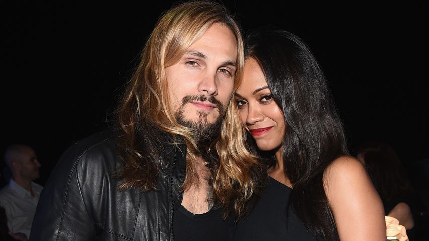 Zoe Saldana und Marco Perego