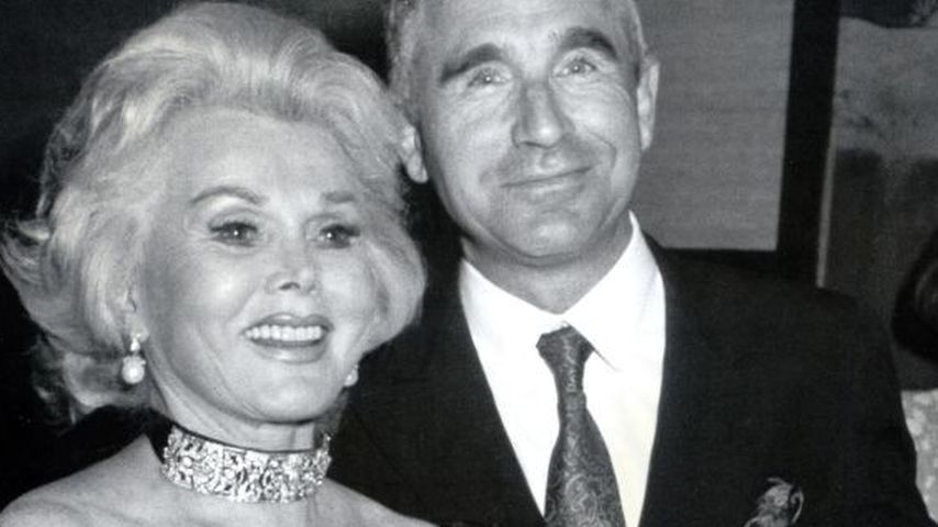 Zsa Zsa Gabor mit Frederic Prinz von Anhalt