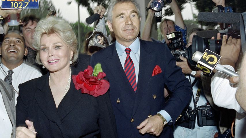 Zsa Zsa Gabor und Prinz Frédéric von Anhalt im Jahr 1989