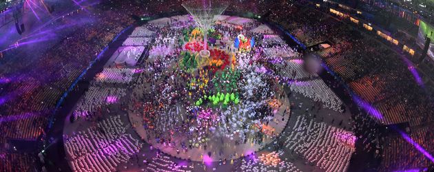 Abschlussfeier der Olympischen Spiele in Rio 2016 im Maracana Stadion Abschlussfeier der Olympischen Spiele in Rio 2016 im Maracana Stadion