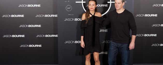 Alicia Vikander und Matt Damon Alicia Vikander und Matt Damon