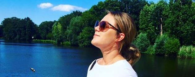 Alina Merkau während ihrer Schwangerschaft Alina Merkau während ihrer Schwangerschaft