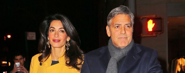 George Clooney und Amal Alamuddin George Clooney und Amal Alamuddin