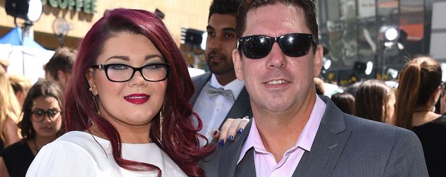 Amber Portwood und Matt Baier bei den MTV Movie Awards 2015 in L.A. Amber Portwood und Matt Baier bei den MTV Movie Awards 2015 in L.A.