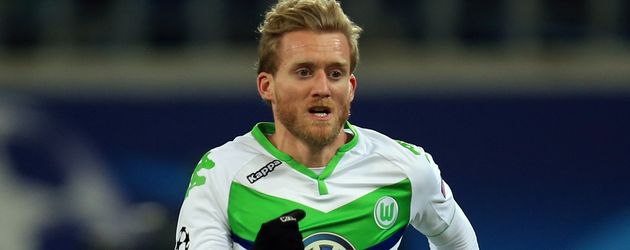 VfL Wolfsburg-Kicker André Schürrle bei der UEFA Champions League VfL Wolfsburg-Kicker André Schürrle bei der UEFA Champions League