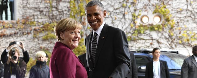 Angela Merkel und Barack Obama in Berlin Angela Merkel und Barack Obama in Berlin