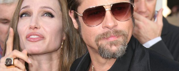 Angelina Jolie und Brad Pitt, Schauspieler Angelina Jolie und Brad Pitt, Schauspieler