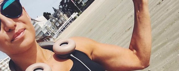 Anna Lewandowski beim Workout Anna Lewandowski beim Workout