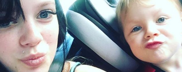 Anne Wünsche mit Tochter Miley Anne Wünsche mit Tochter Miley