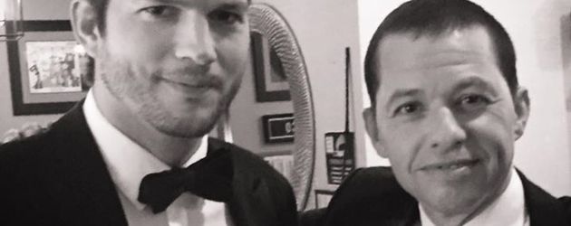 Ashton Kutcher und Jon Cryer Ashton Kutcher und Jon Cryer