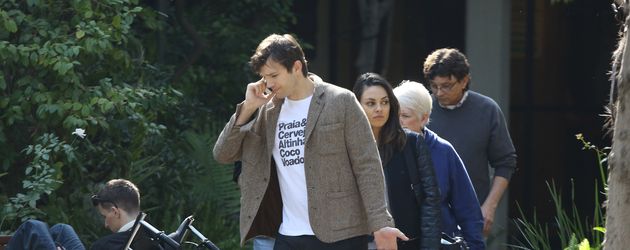 Mila Kunis, Ashton Kutcher und Wyatt Isabelle Kutcher Mila Kunis, Ashton Kutcher und Wyatt Isabelle Kutcher