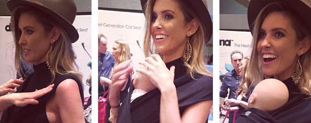 Audrina Patridge beim Mama-Training Audrina Patridge beim Mama-Training