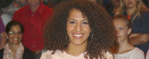 Avelina Boateng bei der Talkshow von Markus Lanz im Juni 2016 Avelina Boateng bei der Talkshow von Markus Lanz im Juni 2016
