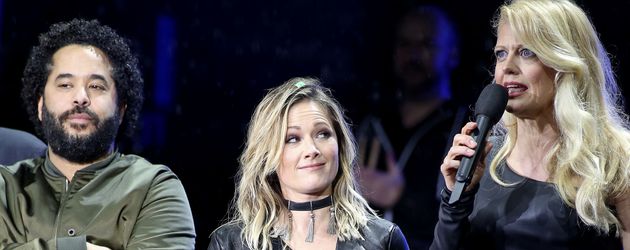 Adel Tawil, Helene Fischer und Barbara Schöneberger bei der ESC-Party in Hamburg Adel Tawil, Helene Fischer und Barbara Schöneberger bei der ESC-Party in Hamburg