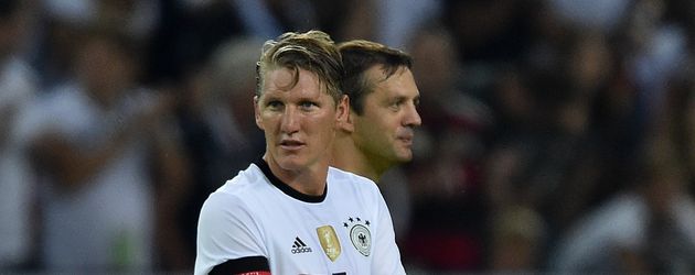 Bastian Schweinsteiger bei seinem DFB-Abschiedsspiel 2016 Bastian Schweinsteiger bei seinem DFB-Abschiedsspiel 2016
