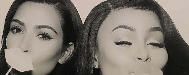 Kim Kardashian und Blac Chyna Kim Kardashian und Blac Chyna