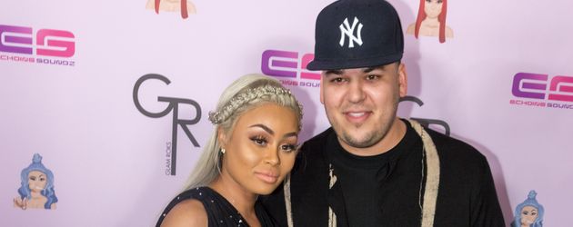 Blac Chyna und Robert Kardashian im Mai 2016 in Los Angeles Blac Chyna und Robert Kardashian im Mai 2016 in Los Angeles