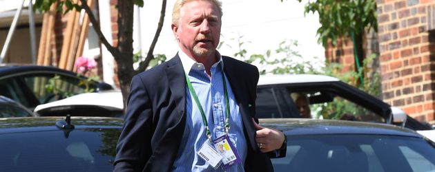 Boris Becker in Wimbledon Boris Becker in Wimbledon