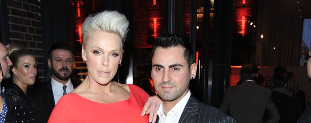 Brigitte Nielsen mit Ehemann Mattia Dessi in Berlin Brigitte Nielsen mit Ehemann Mattia Dessi in Berlin