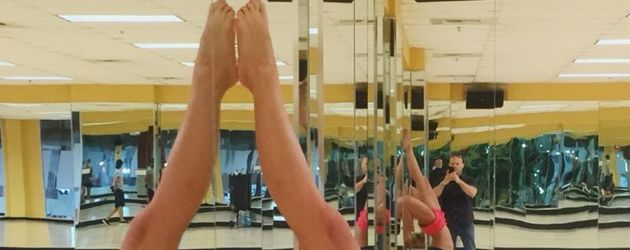 Britney Spears beim Training Britney Spears beim Training
