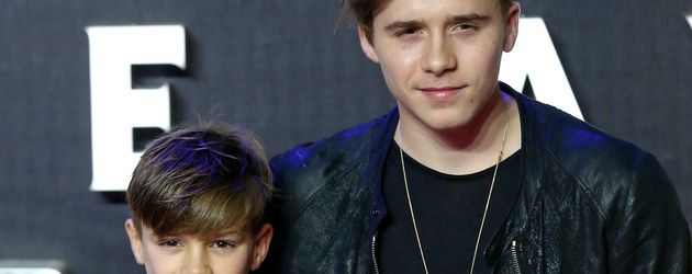 Brooklyn Beckham und Romeo Beckham Brooklyn Beckham und Romeo Beckham