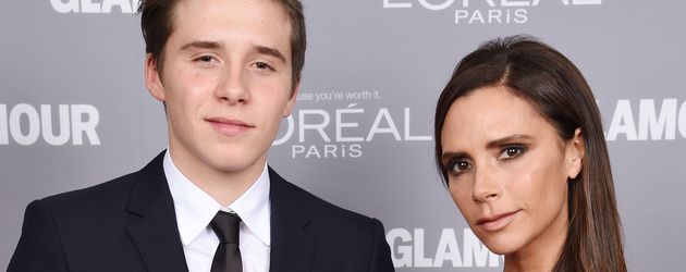 Victoria Beckham und Brooklyn Beckham Victoria Beckham und Brooklyn Beckham
