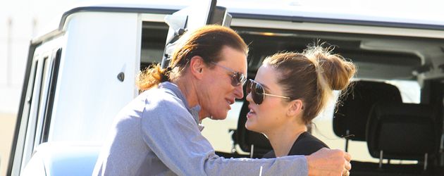 Khloe Kardashian und Bruce Jenner Khloe Kardashian und Bruce Jenner