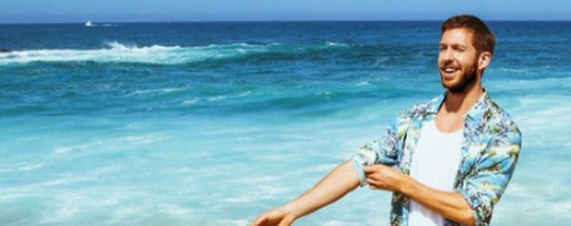 Calvin Harris am Strand Calvin Harris am Strand