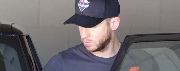 Calvin Harris nach einer Trainingseinheit in L.A. Calvin Harris nach einer Trainingseinheit in L.A.