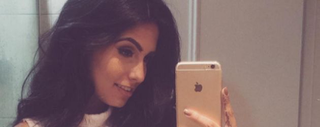 Carol Ramiro, die Freundin von Jesus Luz, mit Babybauch Carol Ramiro, die Freundin von Jesus Luz, mit Babybauch