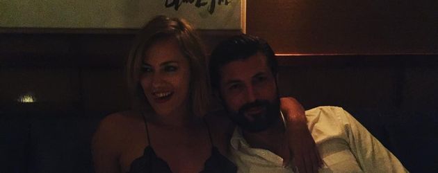 Caroline Flack mit Blue Logan Caroline Flack mit Blue Logan