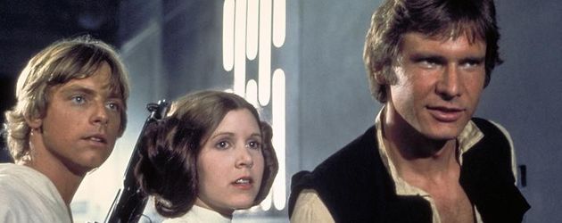 Harrison Ford und Carrie Fisher in "Star Wars" Harrison Ford und Carrie Fisher in "Star Wars"