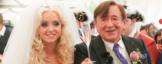 Cathy und Richard Lugner bei ihrer Hochzeit im September 2014 Cathy und Richard Lugner bei ihrer Hochzeit im September 2014