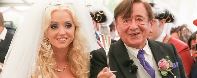 Cathy und Richard Lugner bei ihrer Hochzeit im September 2014 Cathy und Richard Lugner bei ihrer Hochzeit im September 2014