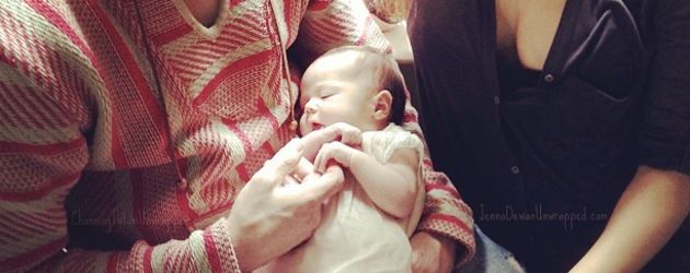 Channing Tatum mit Tochter Everly und Jenna Dewan Tatum Channing Tatum mit Tochter Everly und Jenna Dewan Tatum