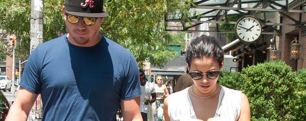 Channing Tatum mit seiner Frau Jenna Channing Tatum mit seiner Frau Jenna