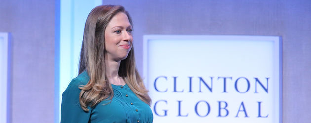 Chelsea Clinton während ihrer ersten Schwangerschaft Chelsea Clinton während ihrer ersten Schwangerschaft