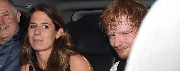 Cherry Seaborn und Ed Sheeran nach einer Party in London Cherry Seaborn und Ed Sheeran nach einer Party in London