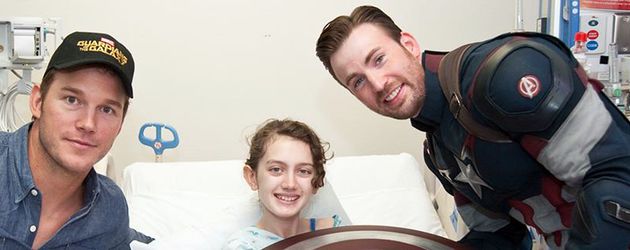 Chris Pratt und Chris Evans Chris Pratt und Chris Evans