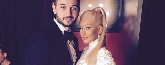 Christina Aguilera und Matthew Rutler Christina Aguilera und Matthew Rutler
