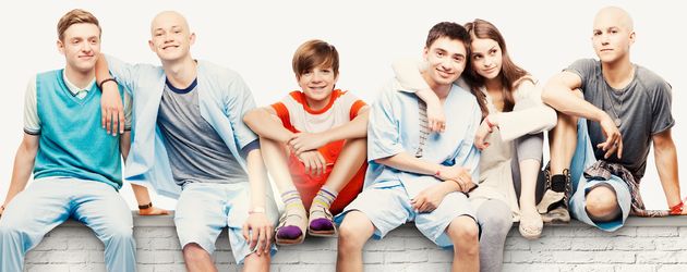 "Club der roten Bänder"-Gruppenfoto "Club der roten Bänder"-Gruppenfoto