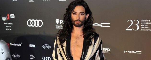 Conchita Wurst im November 2016 bei der AIDS-Gala in Berlin Conchita Wurst im November 2016 bei der AIDS-Gala in Berlin
