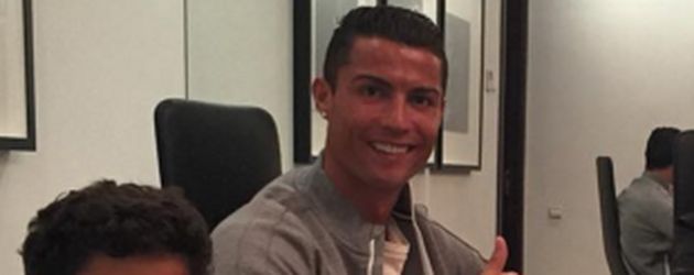 Cristiano Ronaldo und Cristiano Ronaldo Jr. Cristiano Ronaldo und Cristiano Ronaldo Jr.