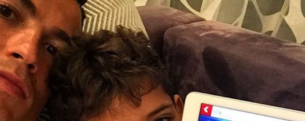 Cristiano Ronaldo und Cristiano Ronaldo Jr. Cristiano Ronaldo und Cristiano Ronaldo Jr.