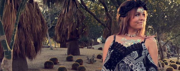 Dagi Bee vor ihrem Besuch beim Coachella-Festival Dagi Bee vor ihrem Besuch beim Coachella-Festival