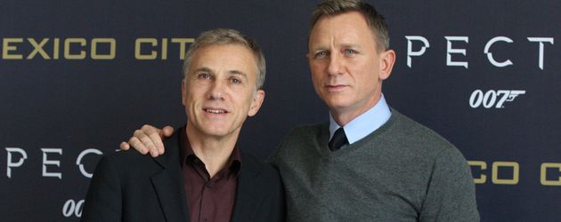 Daniel Craig und Christoph Waltz Daniel Craig und Christoph Waltz